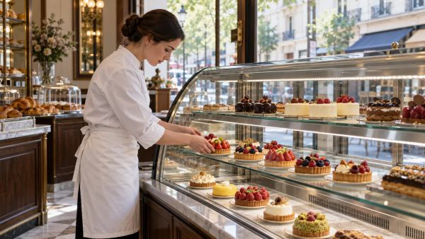 Comment afficher des gâteaux en vitrines sans briser la chaîne du froid