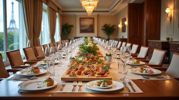 Meilleur traiteur cocktail dînatoire pour un séminaire à Paris : astuces pour choisir le bon partenaire
