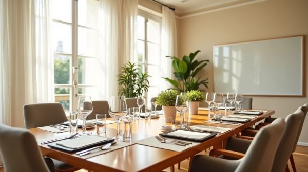 Séminaire d'entreprise en Île-de-France : comment choisir son traiteur